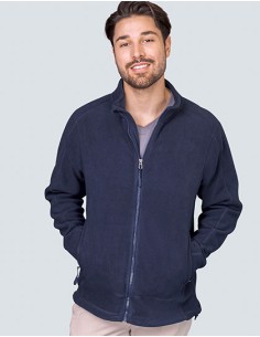 H-1201-Mens Full- Zip Fleece Jacket 2